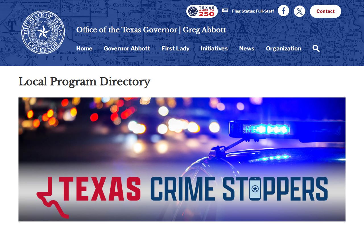 Walker County most wanted warrant-tip access through the official Texas Crime Stoppers directory